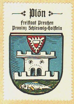 Wappen von Plön/Coat of arms (crest) of Plön