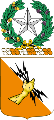 Arms of 136th Signal Battalion, Texas Army National Guard