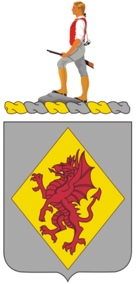 Coat of arms (crest) of 374th Finance Battalion, US Army