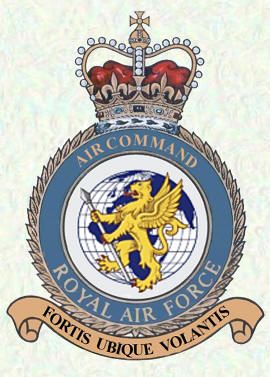 Coat of arms (crest) of the Air Command, Royal Air Force