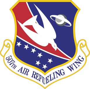 Coat of arms (crest) of the 507th Air Refueling Wing, US Air Force