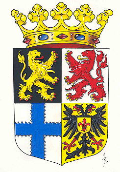 Wapen van Gulpen-Wittem/Arms (crest) of Gulpen-Wittem