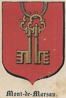 Coat of arms (crest) of Mont-de-Marsan