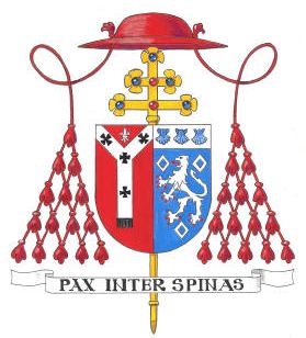 Arms (crest) of George Basil Hume