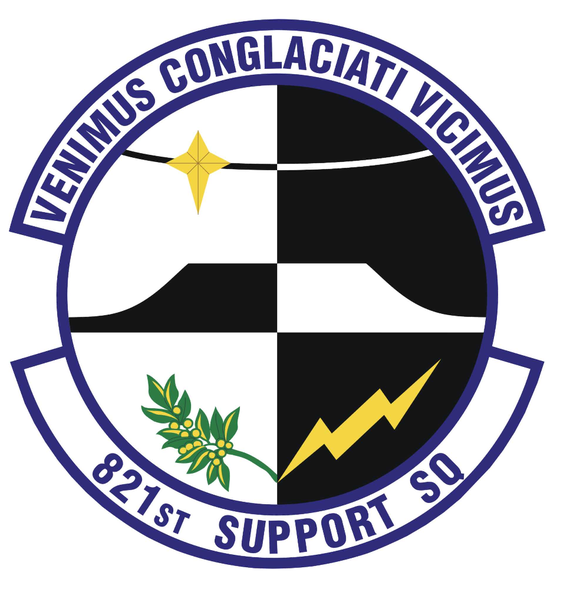 File:821st Support Squadron, US Air Force.png
