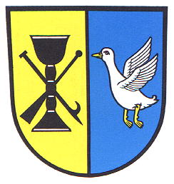 Wappen von Karlsdorf-Neuthard / Arms of Karlsdorf-Neuthard
