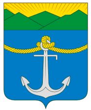 Arms (crest) of Kholmsky Rayon (Sakhalin Oblast)