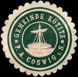 Wappen von Kötitz/Arms (crest) of Kötitz