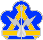 Coat of arms (crest) of 18th Aviation Brigade, US Army