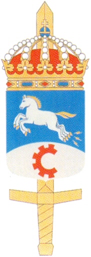 Coat of arms (crest) of the Workshop Administrative Center, Sweden