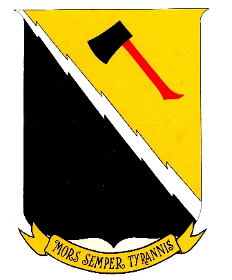 Coat of arms (crest) of the 64th Fighter Wing, USAAF