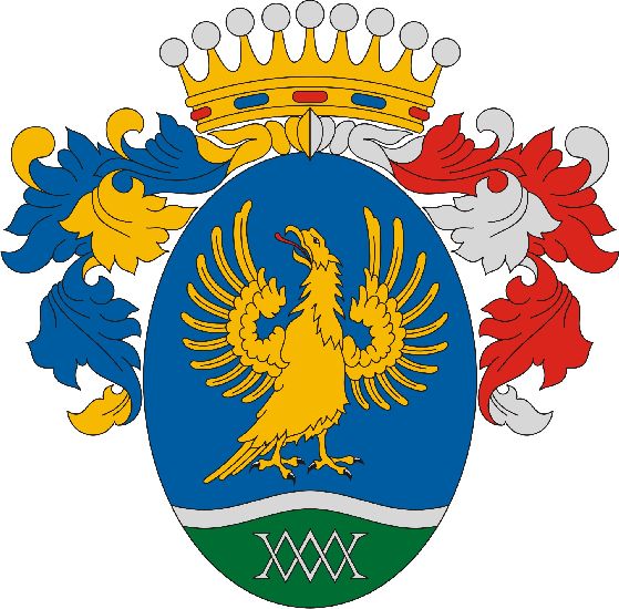 350 pxDerekegyház (címer, arms)
