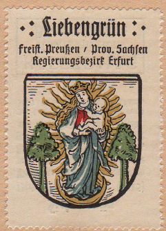 Wappen von Liebengrün/Coat of arms (crest) of Liebengrün