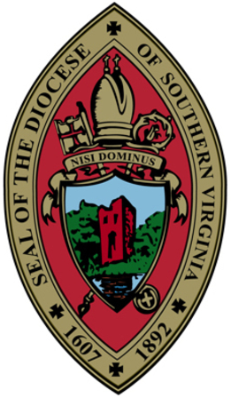 Arms (crest) of Diocese of Southern Virginia