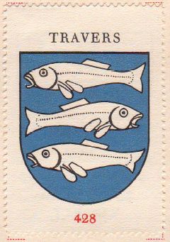 Wappen von/Blason de Travers