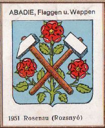 Wappen von Rožňava/Coat of arms (crest) of Rožňava