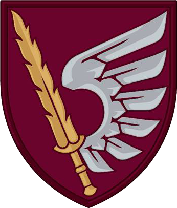 Coat of arms (crest) of 79th Airmobile Brigade, Ukrainian Army