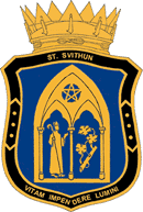 Coat of arms (crest) of Lodge of St John no 5 St Svithun (Norwegian Order of Freemasons)