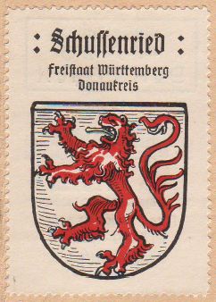 Wappen von Bad Schussenried/Coat of arms (crest) of Bad Schussenried
