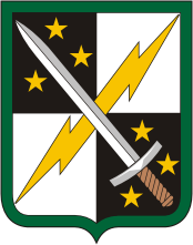 Arms of 2nd Information Operations Battalion, US Army