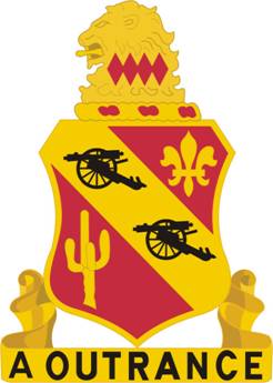 Arms of 112th Field Artillery Regiment, New Jersey Army National Guard