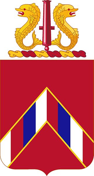 Coat of arms (crest) of the 15th Coast Artillery Regiment, US Army