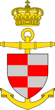 Coat of arms (crest) of the Fast Missile Boat Bille (P540), Danish Navy