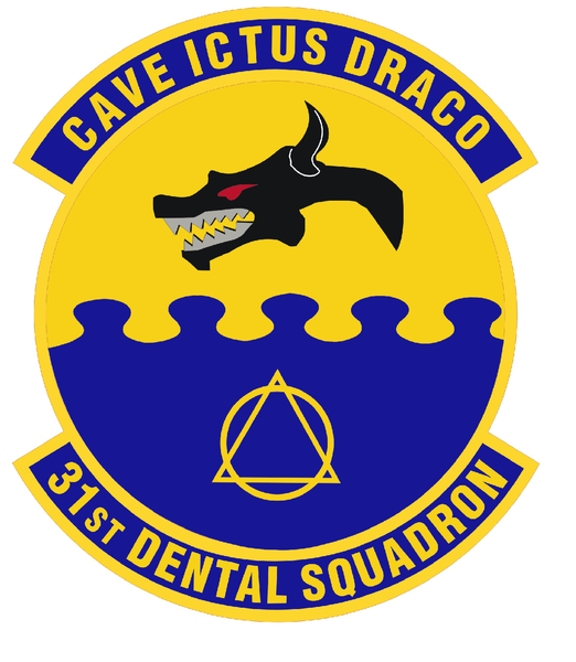 File:31st Dental Squadron, US Air Force.png