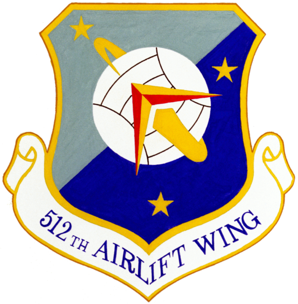 File:512th Airlift Wing, US Air Force.png