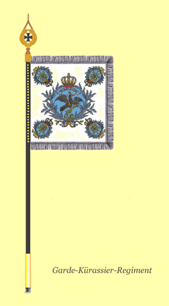 Coat of arms (crest) of Guards Cuirassier Regiment, Germany