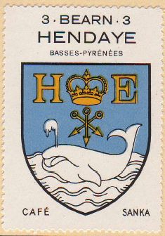 Blason de Hendaye/Coat of arms (crest) of {{PAGENAME