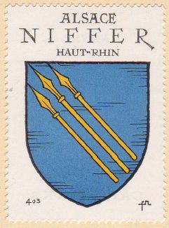 Blason de Niffer/Coat of arms (crest) of {{PAGENAME