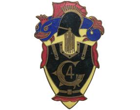 Coat of arms (crest) of the 4th Engineer Regiment, French Army