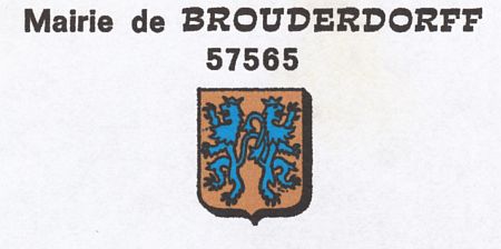 Blason de Brouderdorff
