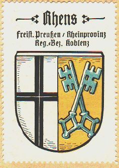 Wappen von Rhens/Coat of arms (crest) of Rhens