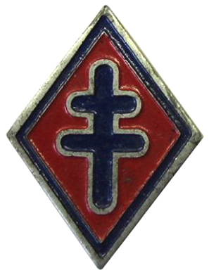 Coat of arms (crest) of the 36th Infantry Division (French Forces of the Interior), French Army