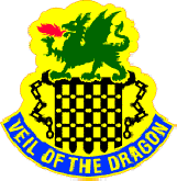 Coat of arms (crest) of 468th Chemical Battalion, US Army