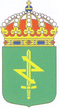 Coat of arms (crest) of the Army Staff and Signals Center, Swedish Army