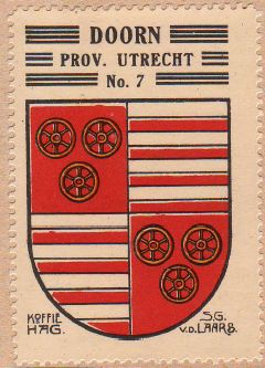 Wapen van Doorn/Coat of arms (crest) of Doorn