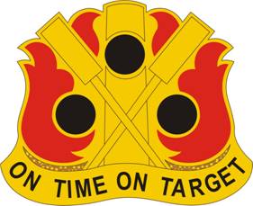 Coat of arms (crest) of 72nd Field Artillery Brigade, US Army