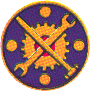 Coat of arms (crest) of the 81st Service Squadron, USAAF