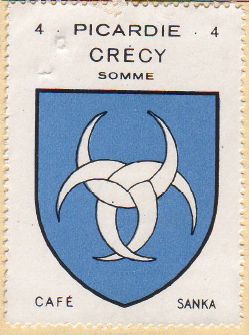 Blason de Crécy-en-Ponthieu