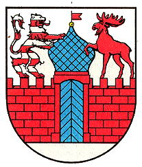 Wappen von Neustadt (Dosse)/Arms of Neustadt (Dosse)