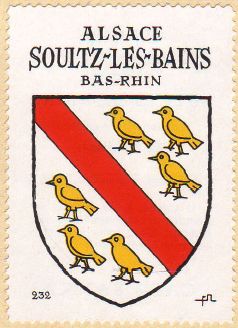 Blason de Soultz-les-Bains