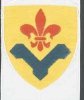 Arms (crest) of the Vestvold Division, YMCA Scouts Denmark