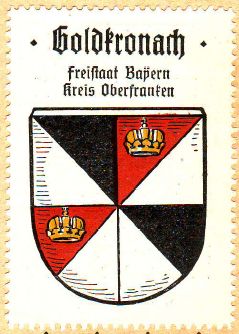 Wappen von Goldkronach
