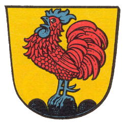 Wappen von Hahn (Ober-Ramstadt) / Arms of Hahn (Ober-Ramstadt)