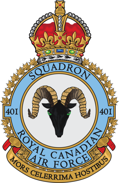 File:No 401 Squadron, Royal Canadian Air Force.png