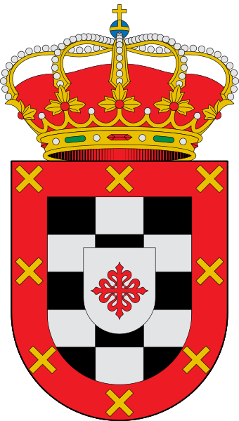 Escudo de Viso del Marqués/Arms (crest) of Viso del Marqués