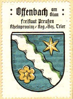 Wappen von Offenbach (Kusel)/Coat of arms (crest) of Offenbach (Kusel)